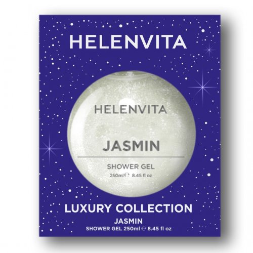Helenvita Luxury Collection Jasmin Shower Gel Αφρόλουτρο Καθημερινής Χρήσης Ιριδίζον, 250ml